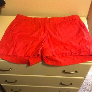 Women’s Jcrew red shorts